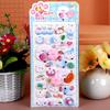Kawaii Cute Buttocks Sticker Cartoon Soft Pinched Decompression 3D Bubble Stickers Diy Phone Case Decoration Sticker Kids Gift
