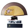 Sarkovos Folding Natural Japanese Style for Yukata and Summer Heatstroke Summer Gift for Fireworks Japanese with Fan Women's Fan, Bamboo, Fan, Kimono,