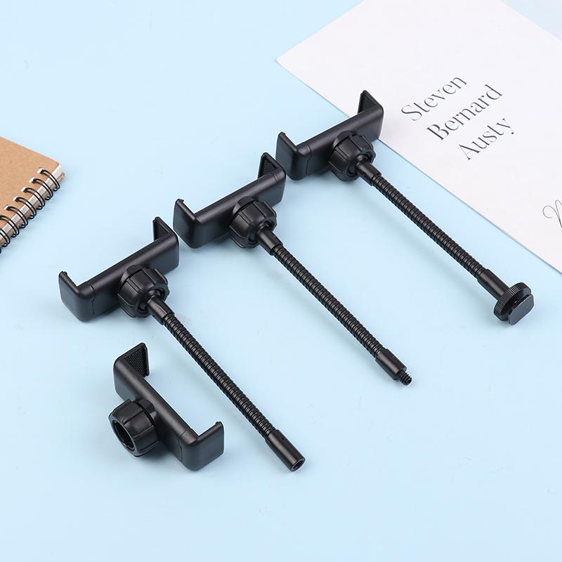 - Phone Holder Flexible Hose Long Arm Phone Clip For Ring Light Bed Stand Replacement Part 360 Mount Clip Bracket Clamp Monopod