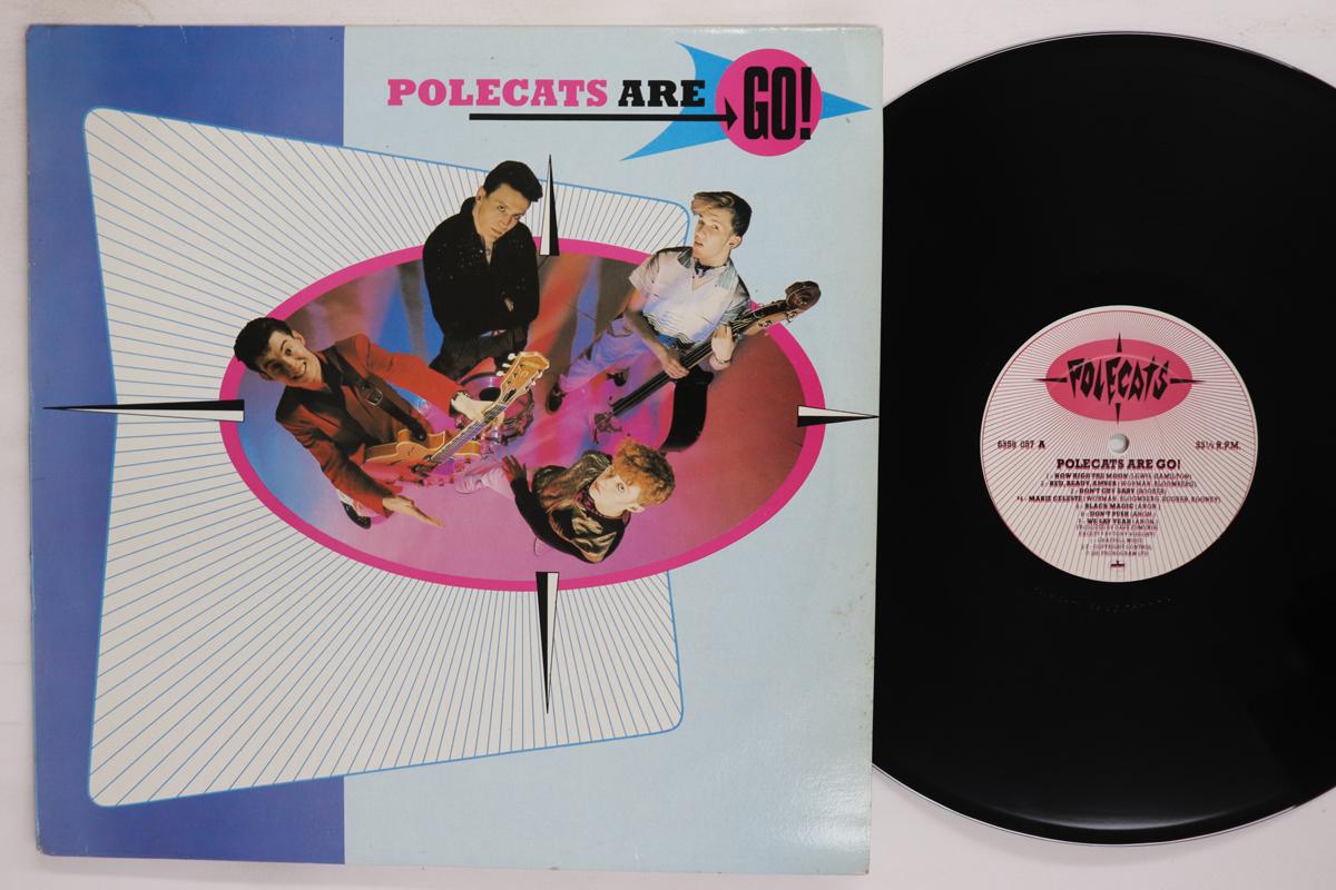 

LP Record POLECATS Polecats Are Go 6359057 MERCURY 1981 UK Rock Used