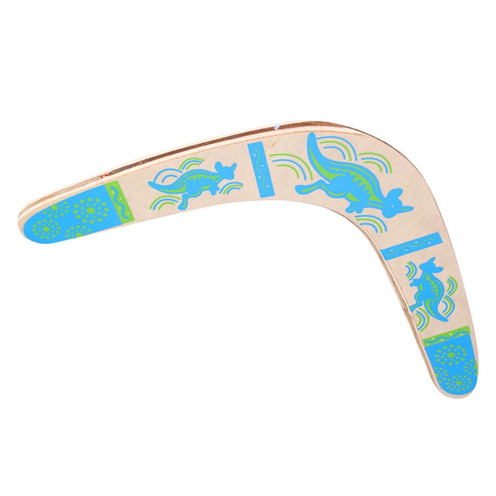 New Wooden V-Shaped Boomerang Boomerang, Stable Flying Wooden Material for Outdoor Games and Sports