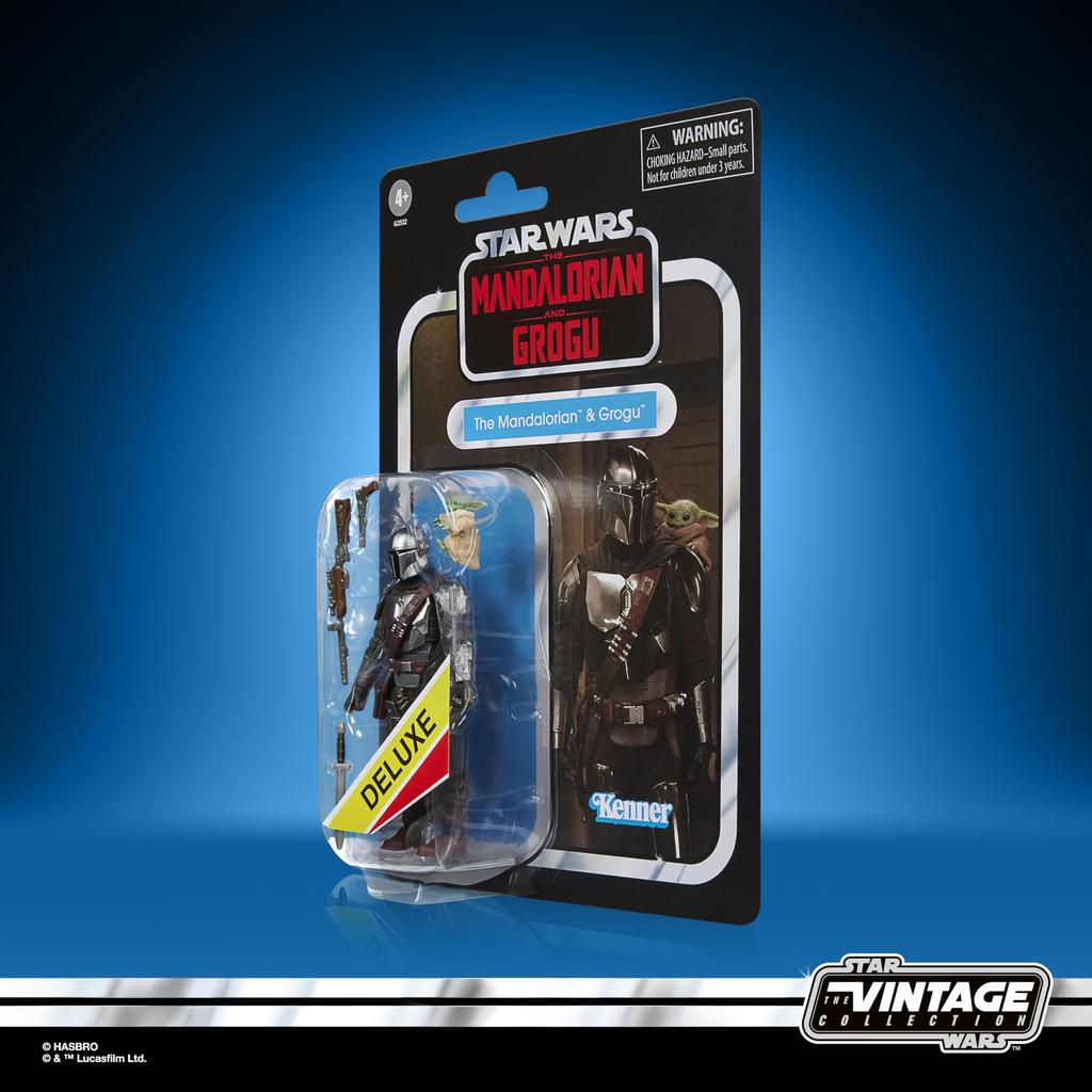 Hasbro STAR WARS Vintage Collection Star Mandalorian and Glogoo Premium Cm Collectible Action Figure G2532 Wars/The 9.5 (Authentic)