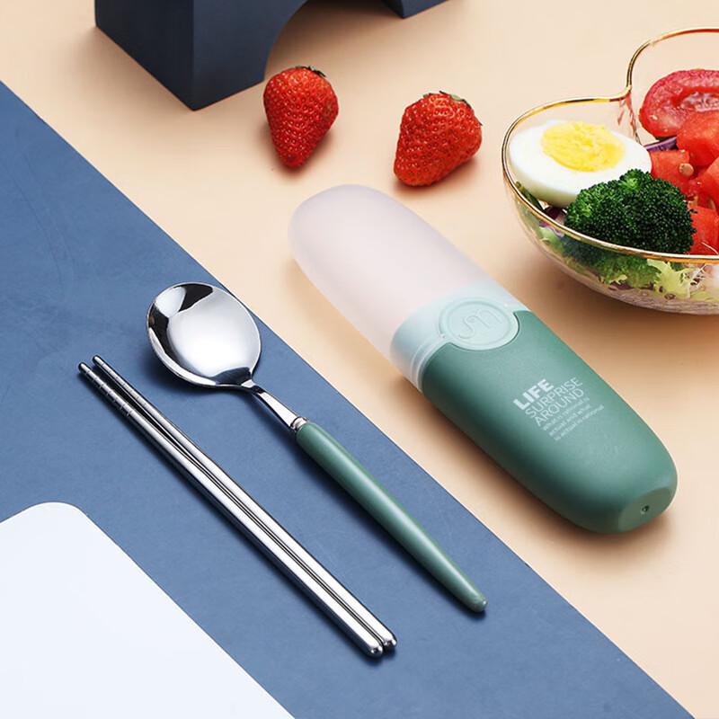 3-Piece Stainless Steel Travel Cutlery Set