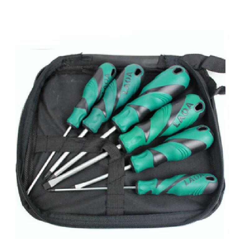 LAOA S2 Rubber Handle Screwdriver Set CN plug (adapter included) 6-Piece