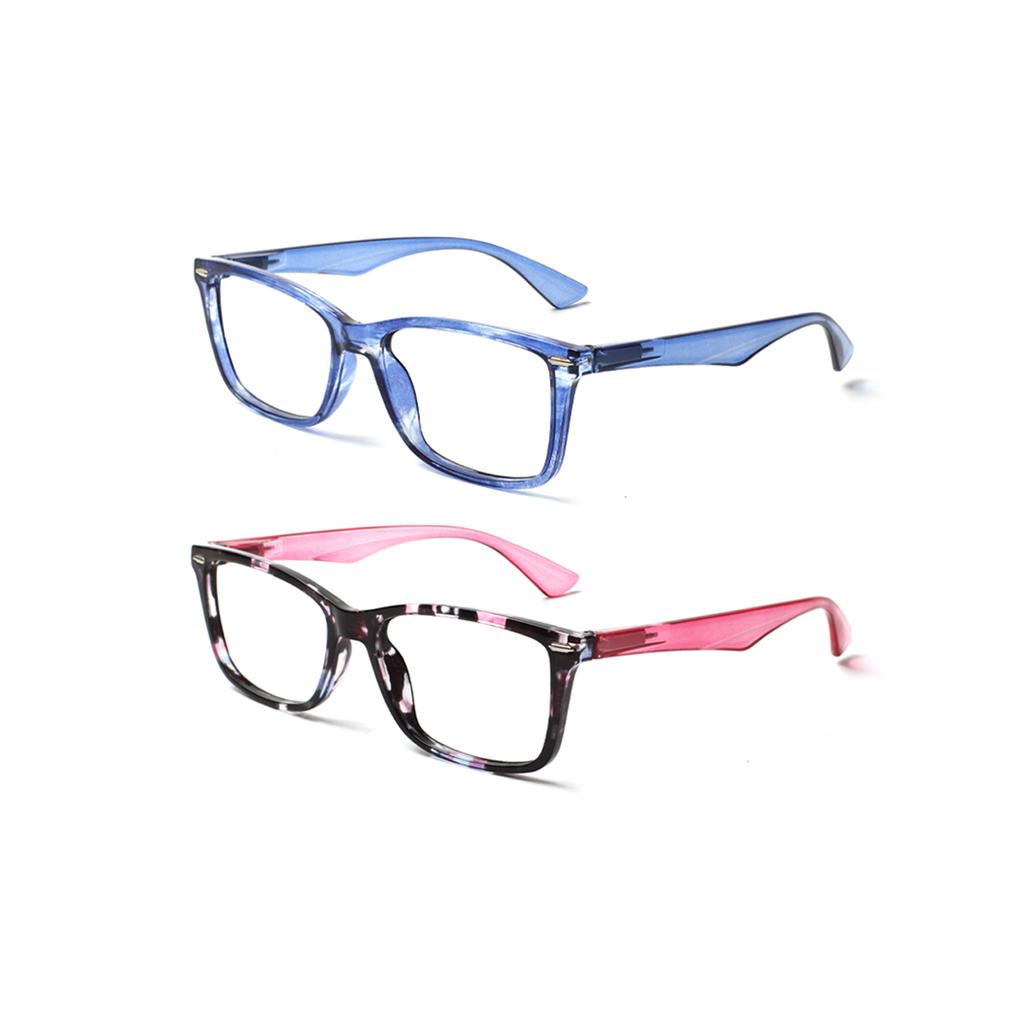 TUREZING Spring Hinge Reading Glasses for Women Men High Quality HD Lens Prescription Eyeglasses