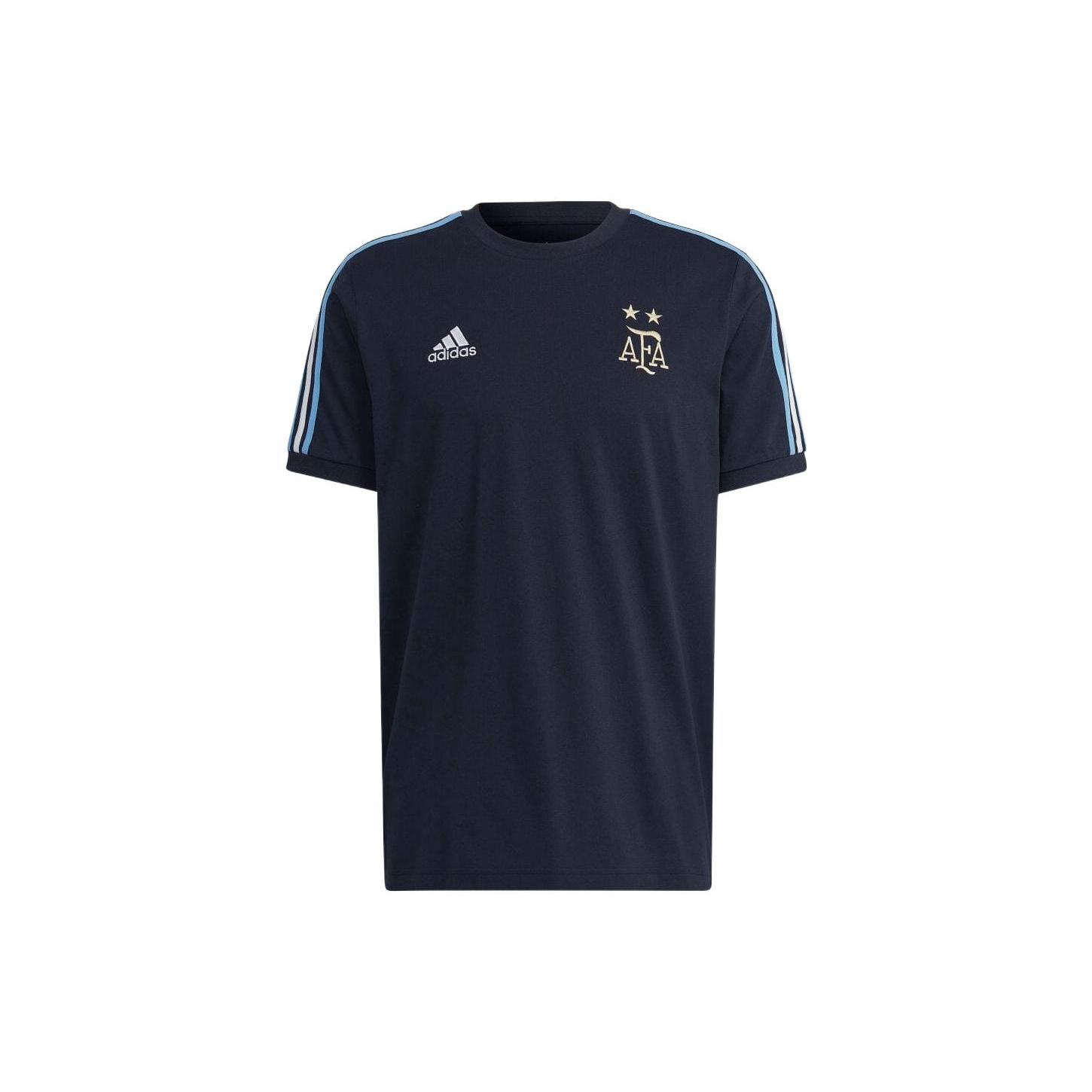 Adidas Argentina Soccer Jerseys Men s Black Thin Straight Fit HF3949 M