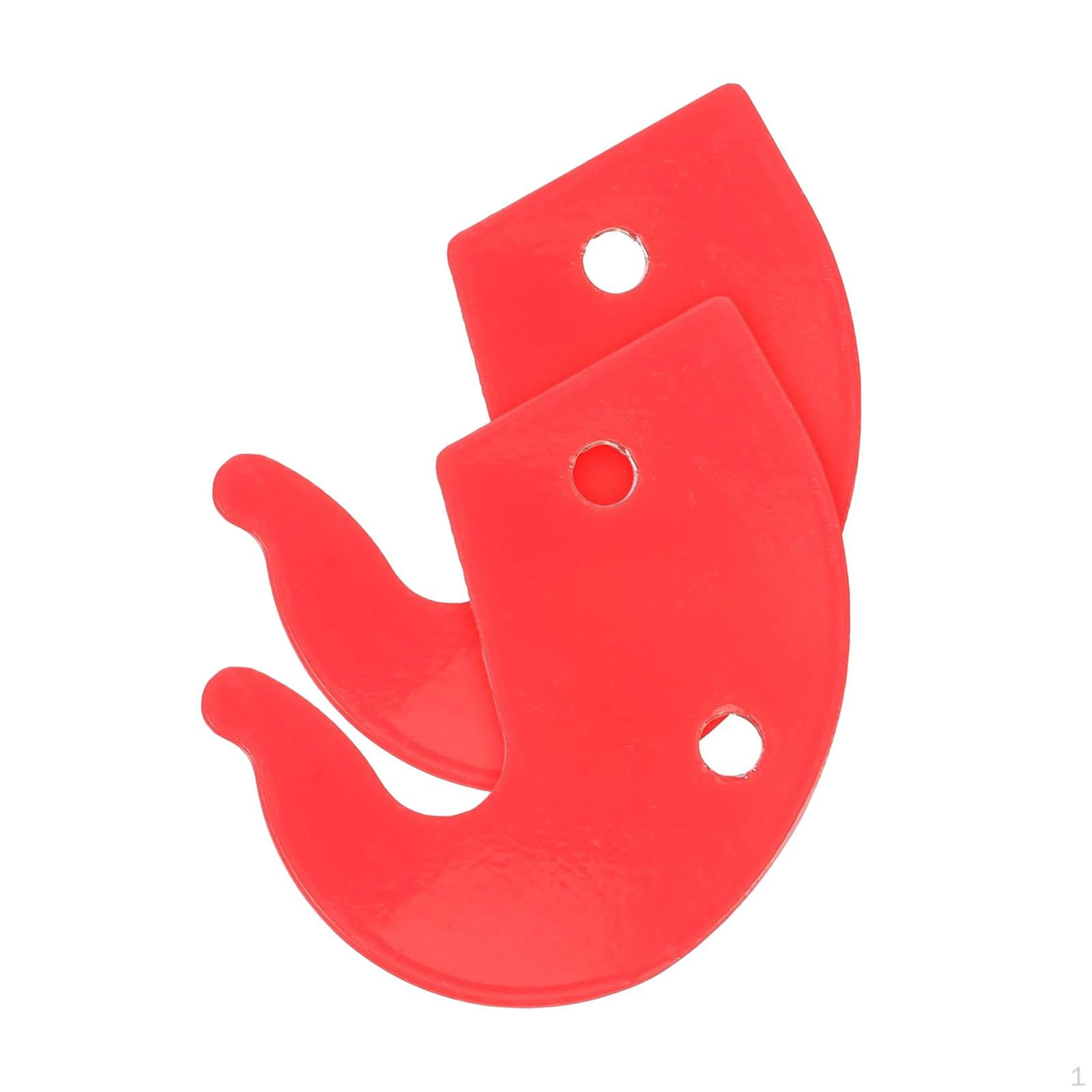 

2x Extension Ladder Roof Hooks Hardware Easy to Install Heavy Duty Stable Wear Resistant Repair