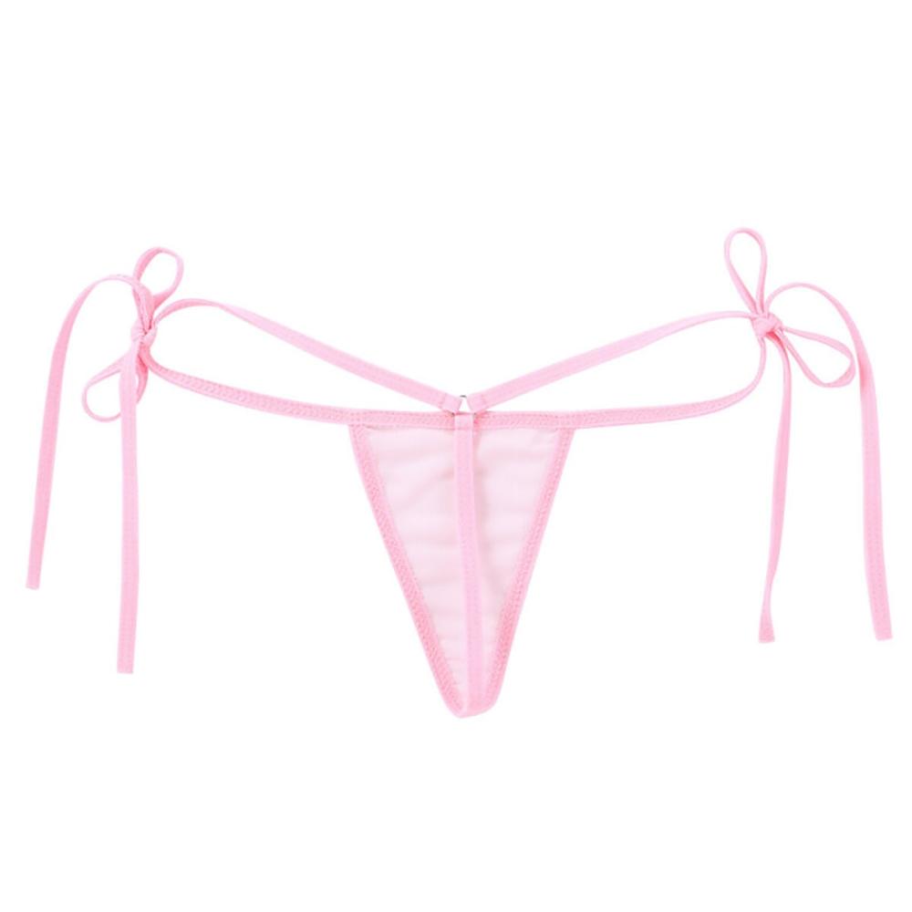 Sexy Women Lace Up V-string Briefs-Panties Thongs G-string Lingerie Underwear