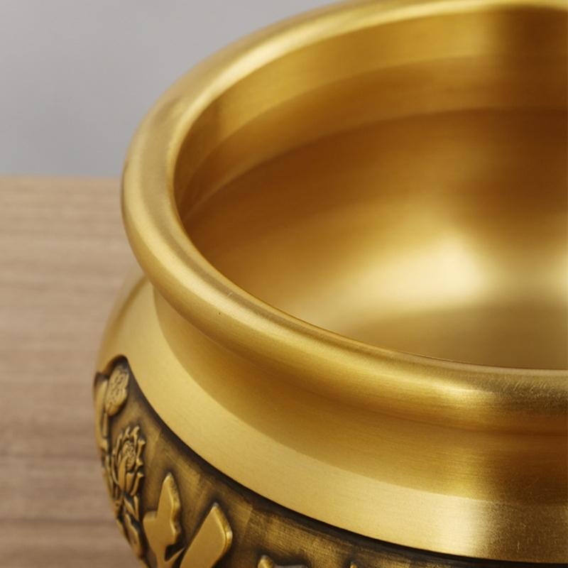 Brass Prosperity Incenses Burners Exquisites Home Decors Vintage Chinese Styles Incenses Holders Censers Ornament Bowl