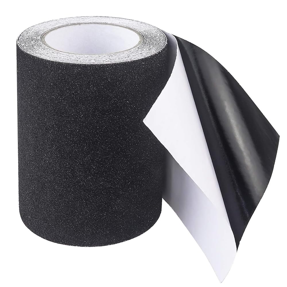 Mineral Sticker for Accident Indoor and Outdoor Strong Sheet 150mm X Anti-Slip Tape, Waterproof, Particles, Anti-Slip Stairs, Stepladders, Floors,