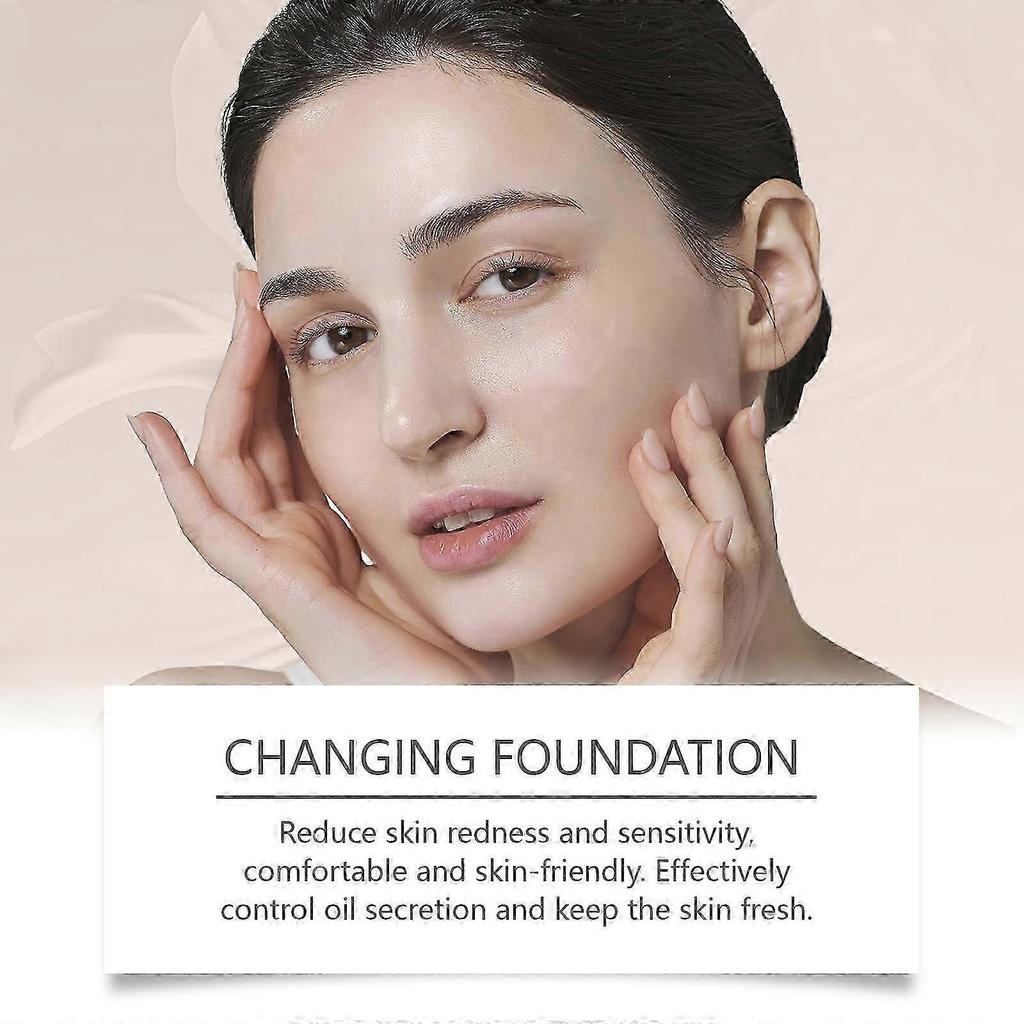 Hoygi Concealer Liquid Foundation Is Light, Matt, Mild, Moisturizing, Transparent, Soothing, and Suitable for Dry Skin