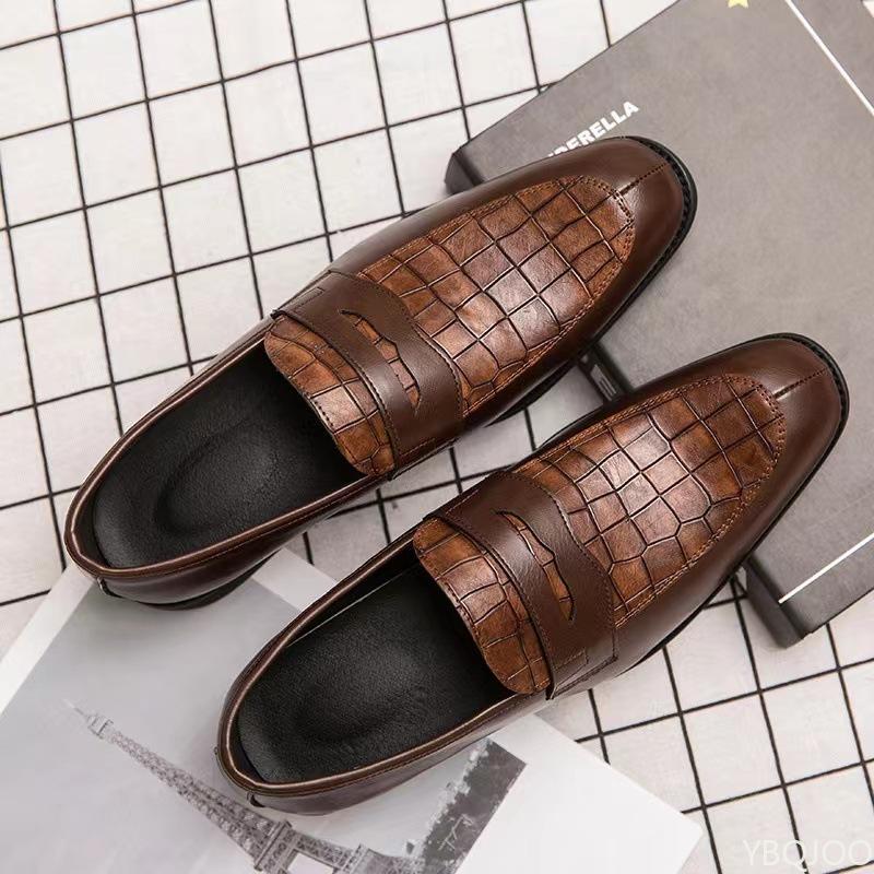 

New Spring Autumn Casual Comfortable Pointed Retro Men S Shoes Elegant Minimalist Men S Shoes Fashionable Versatile Flats 38