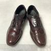 70er 1978 Vintage Florsheim Größe 10D 27.0 28.0cm Full Brogue Kleiderschuhe Braun(GEBRAUCHT)
