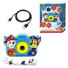 LEXIBOOK Children's Camera with Protection - 4 In 1 - Paw Patrol - 8GB Memory Card - Case - Photo, Video, MP3, Games
