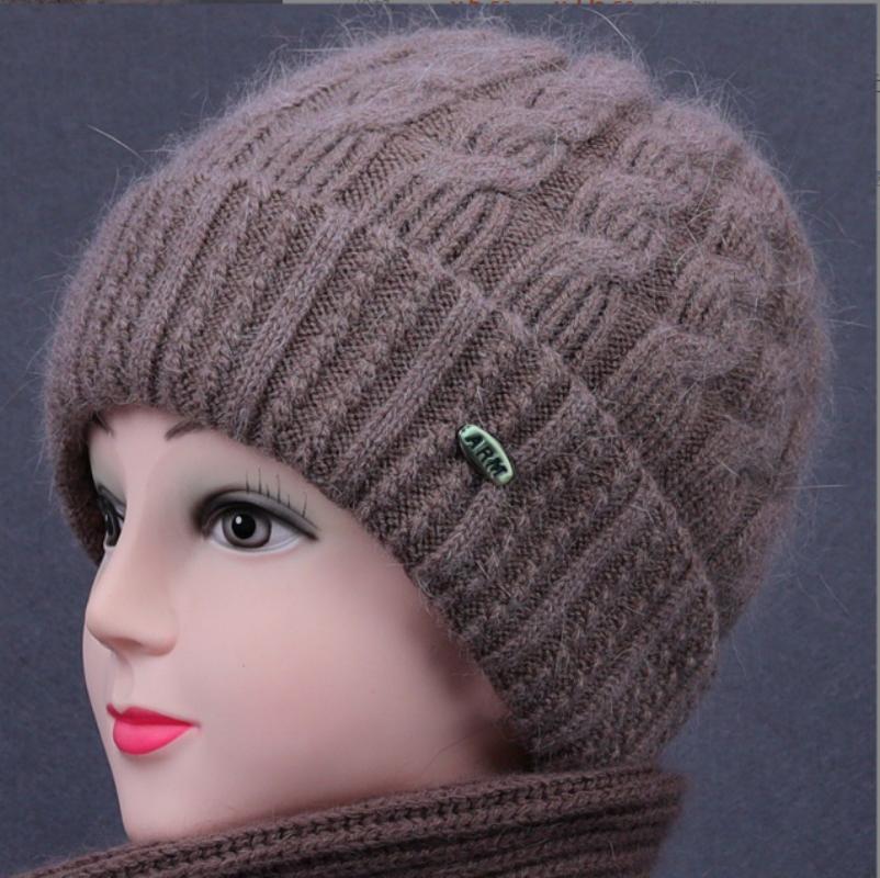 7 Farben 1 Stück Dicke Ältere Plus Samt Strickmütze Mittelalterliche Mütze Wollmützen Damen Outdoor Kalt Warm Mädchen Geschenk