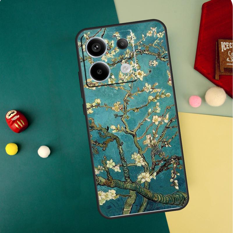 Famous Paintings Case For Xiaomi Redmi Note 14 13 12 11 10 9 15 Pro Plus Redmi 15 14C 13C 10C 12C 15C Funda