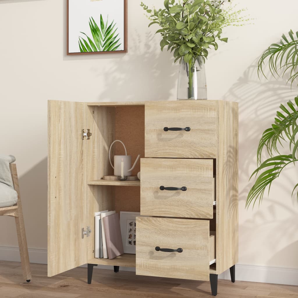 Sideboard Sonoma Oak 69.5 x 34 x 90 cm Particleboard