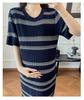 Summer 2026 Striped Knit Maternity Dress: Stylish, Versatile, Trendy Nursing Wear for Moms