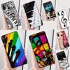Klaviertasten Musikalisch Für Huawei Nova Y61 Y91 Y90 Y70 Y60 Y72 12s 12i 11i 7i 8i 9 10 SE P60 Pro P30 P40 Lite Hülle