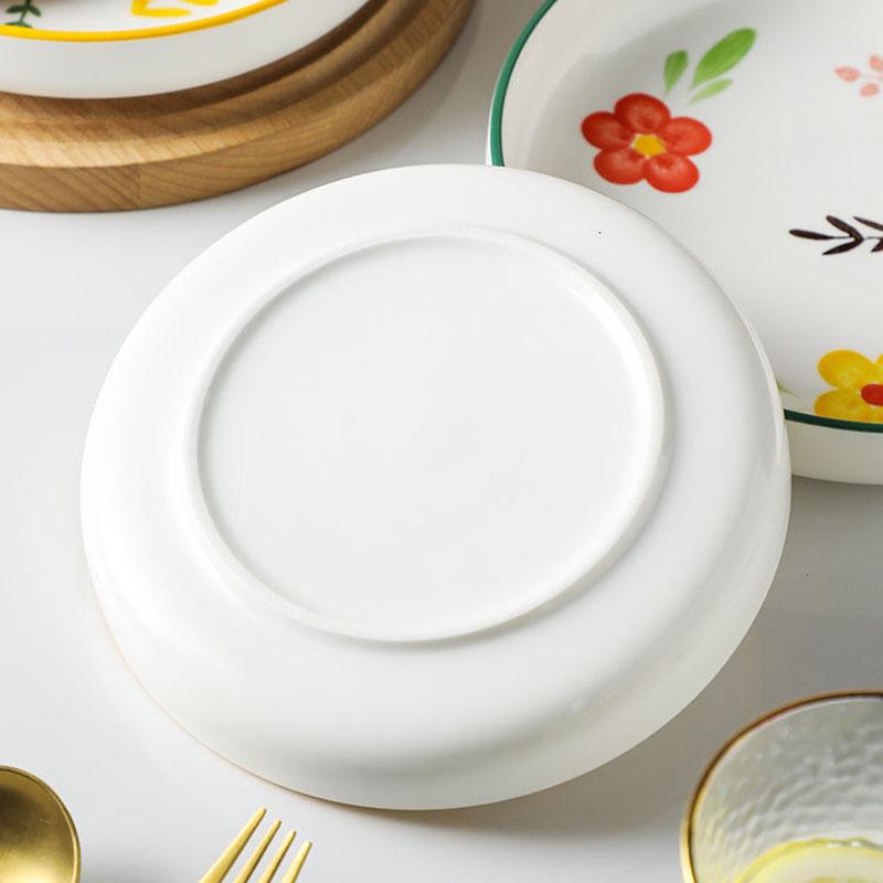 Mädchen-Kohlteller, Keramik, niedlich, kreativ, zum Kochen, Porzellan, für den Haushalt