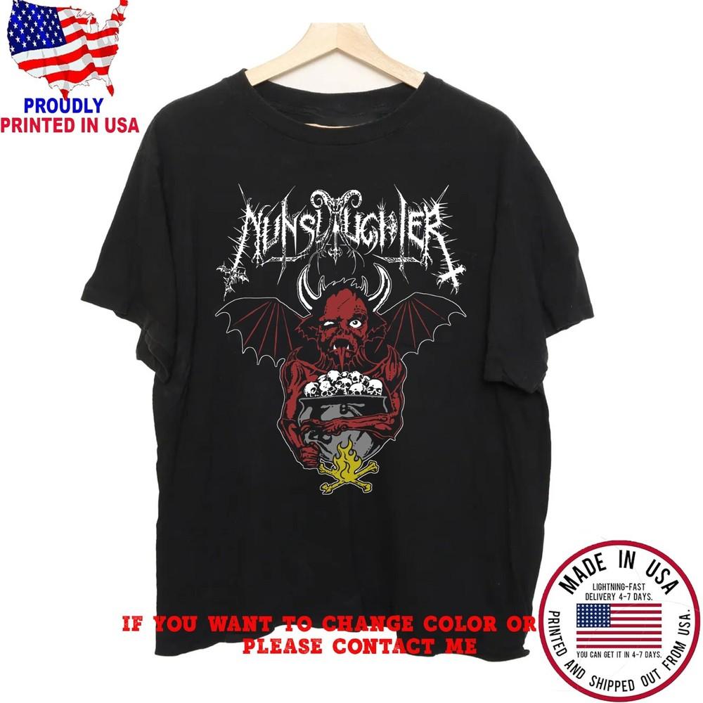 New Popular NUNSLAUGHTER shirt Men Men S-5XL Tee Unisex T-Shirt S