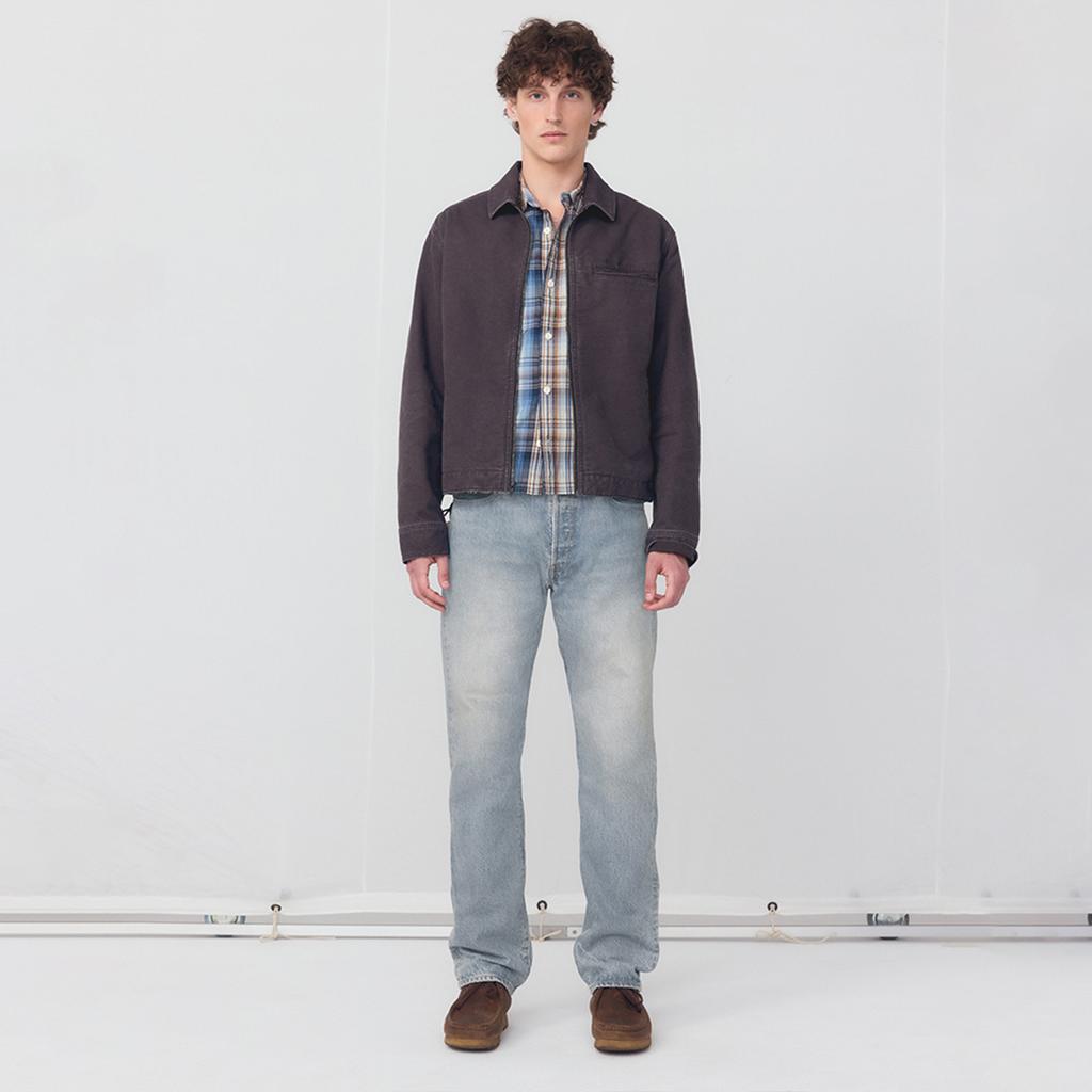 Levis Basic Minimalist Dar Kesim Commuter Günlük Ceket Unisex ceketler 005BL-0001