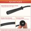 UXCELL 5 Pcs Spark Plug Wire Ignition Coil Cable for Nissan 200SX 510 521 610 710 720