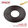 Car Side Window Seal Strip Rubber Weatherstrip Window Gap Filler Reduce Vibration Noise Insulation V Shape Seal Strips
