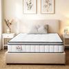 Materasso 90 x 190 cm, spessore 20 cm, materasso a molle insacchettate a 7 zone con memory foam al gel rinfrescante