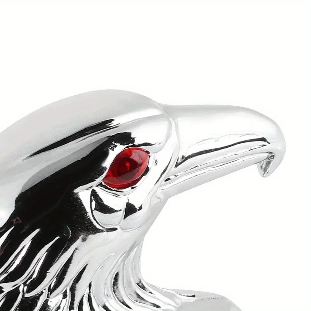 Universal Front Mudguard Decoration Metal Motorcycle Decorative Accessories Motorcycle Eagle Head