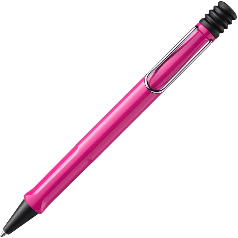 LAMY Ramie Ballpoint Pen, Oil-based Safari Pink, L213P, Regular Imported