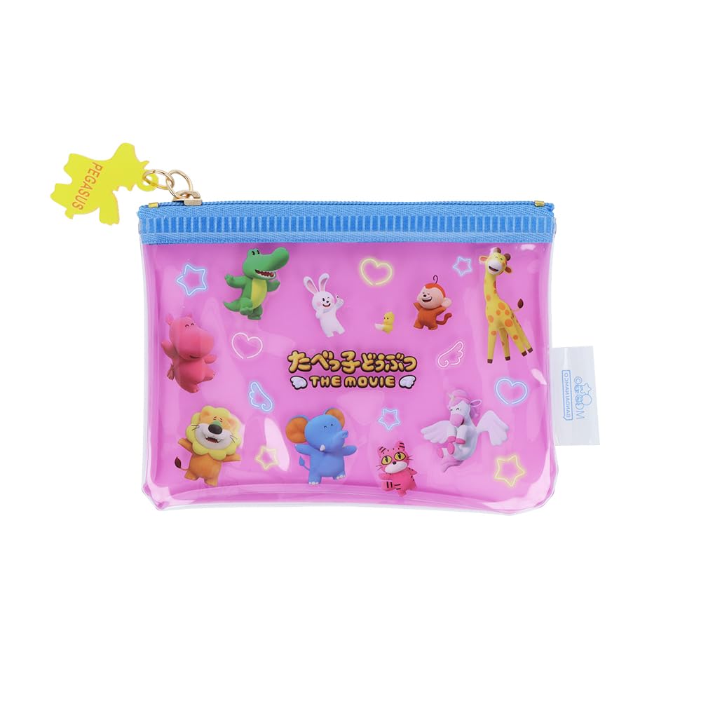

Stationery Tabekko Animals THE MOVIE Merchandise Pouch Mini Ginbis Pink S2334682 Sun-Star розовый