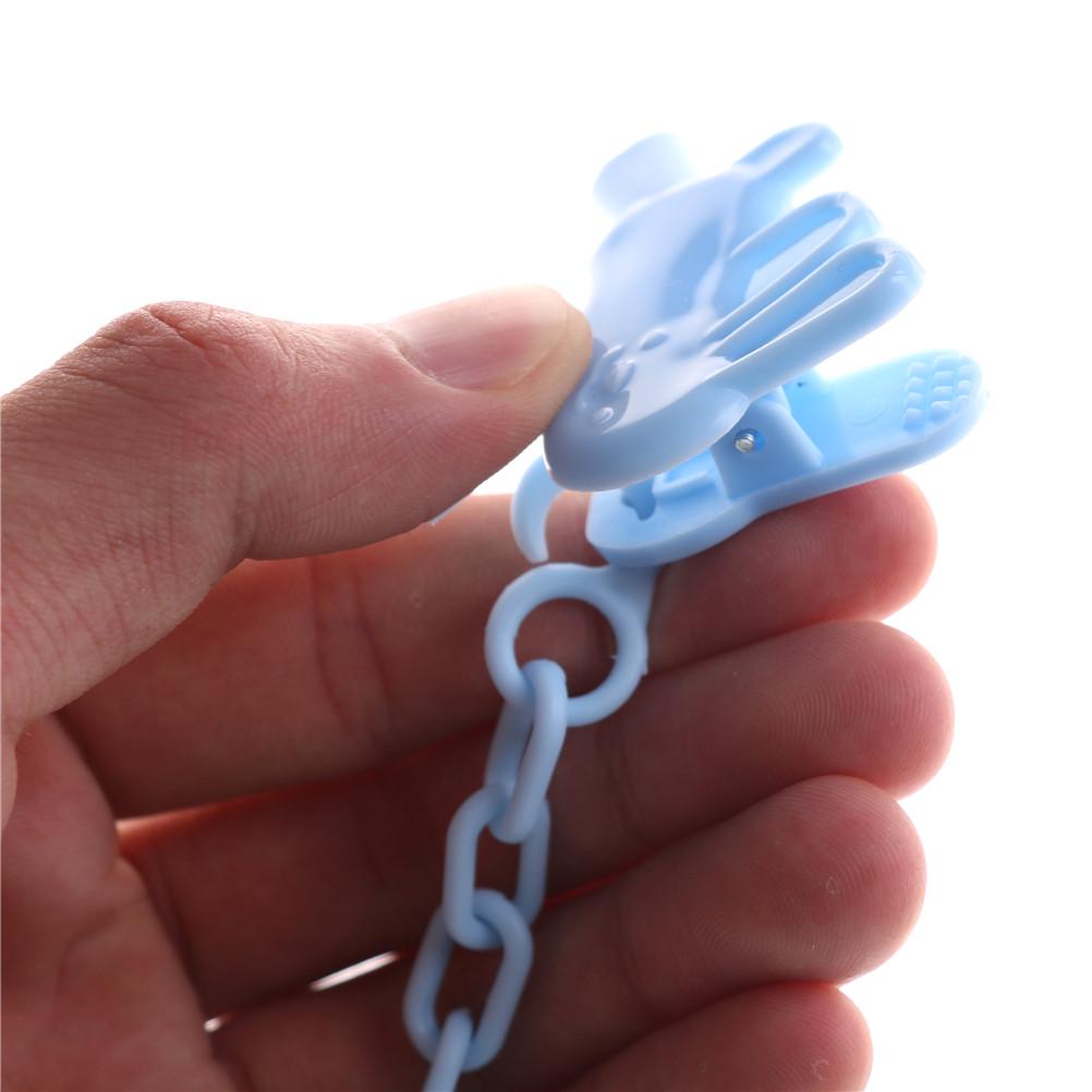Cartoon Baby Pacifier Chain Clip Anti Lost Dummy Soother Nipple Holder