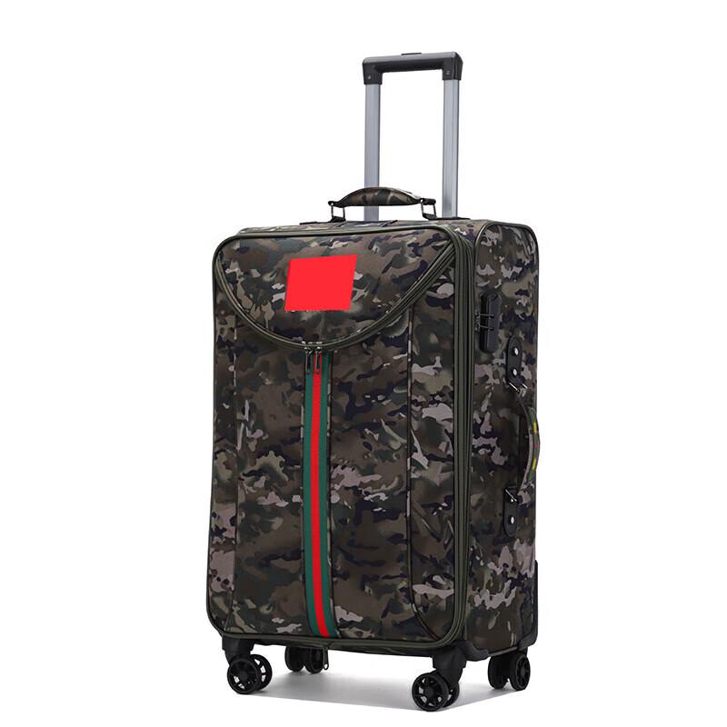 Qi An Dun Veteran Commemorative 24-inch Ink Wash Camo Spinner Luggage
