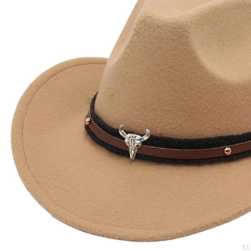 Cowboy Cowgirl Hat Sombrero Caps Fashion Photo Props Decoration Sun Protection for