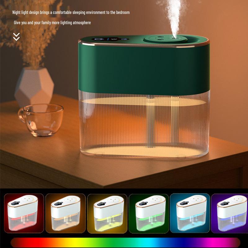Portable Aromatherapy Humidifier for Home, Office, and Car with Large Spray Feature