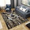 Owl and Eagle Carpet Rug for Living Room Bedroom Home Sofa Decoration,Kids Play Non-slip Floor Mat