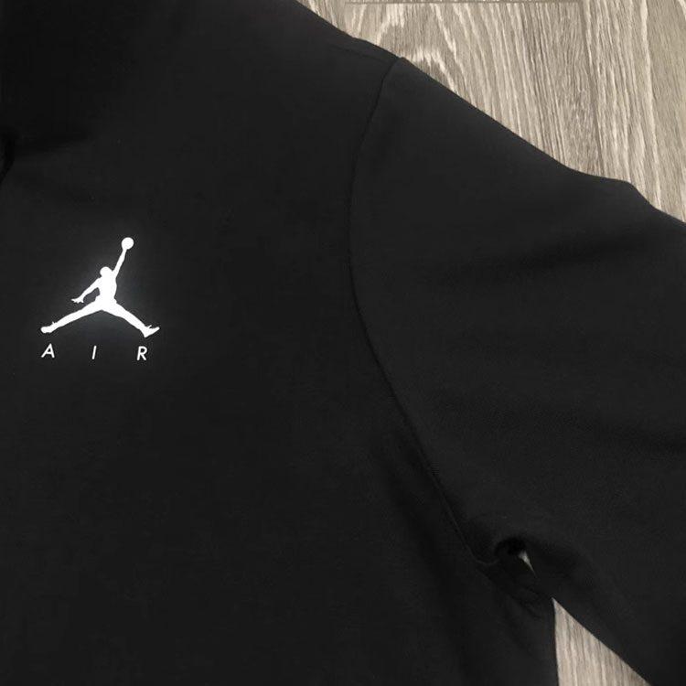 Jordan Pullover Herren Schwarz Mit Kapuze Moderat Regular AR2252-010