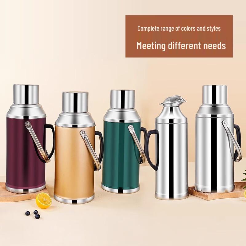 Morona 3.2L Stainless Steel Insulated Thermos with Glass Liner (2-Pack)