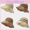 Summer Straw Hat With Wide Brim For Beach Vacation Sun Protection And Breathability