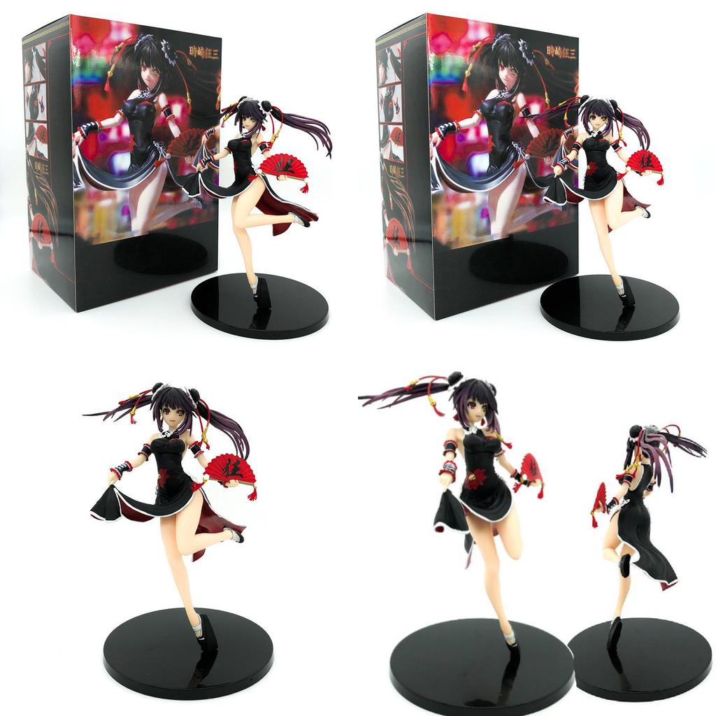 Date A Live Chinese Style Standing Position Pvc Figure Model Toy Boxed Anime Collectible Approximate Height 23.5cm