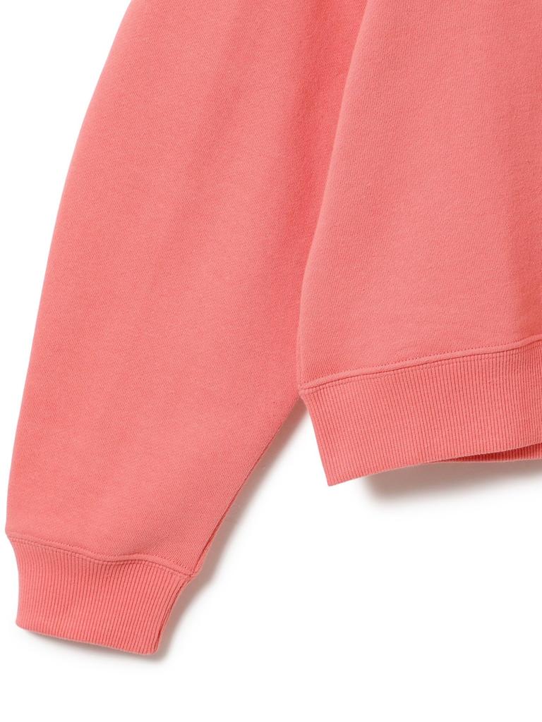 B:MING LIFE STORE by BEAMS Women's CORAL FREE Sweatshirt with Sleeve Form and Fleece Lining