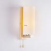 Northern Oak Wall Lamp: Modern Minimalist Light for Bedroom, Living Room, or Stairway