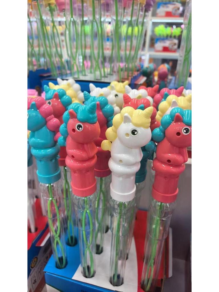 46CM Western Bubble Wand: Colorful Bubble Sword with Solution for Summer Fun