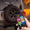 Truck Devil Eye Bluetooth LED Light: Dynamic, Flexible Advertising Screen for Vehicles