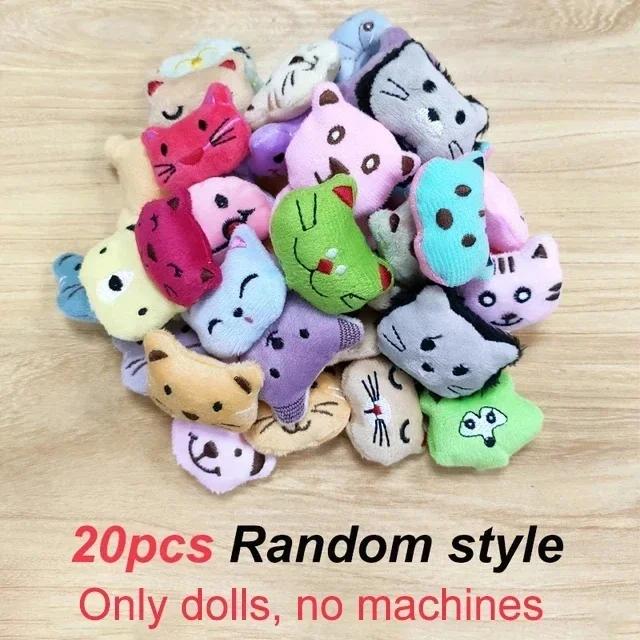 32Mm Transparent Twisted Egg For Mini Claw Machine Toy Accessories Cute Animal Plush Dolls Doll Kids Arcade Crane Machine Toys