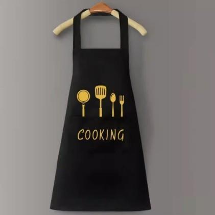 Apron for Home Kitchen, Waterproof and Oil-proof, for Adults, Suitable for Cooking, Work, Baking, and Housework