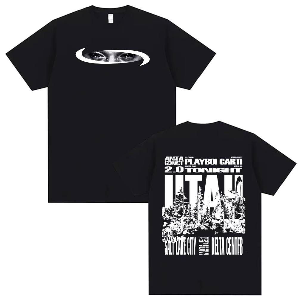 

Playboi Carti Antagonist Album Tour 2026 Tshirts Mens Clothing Oversized Hip Hop Classic Tshirt Comfort Hot Sale T Shirt Tops XL