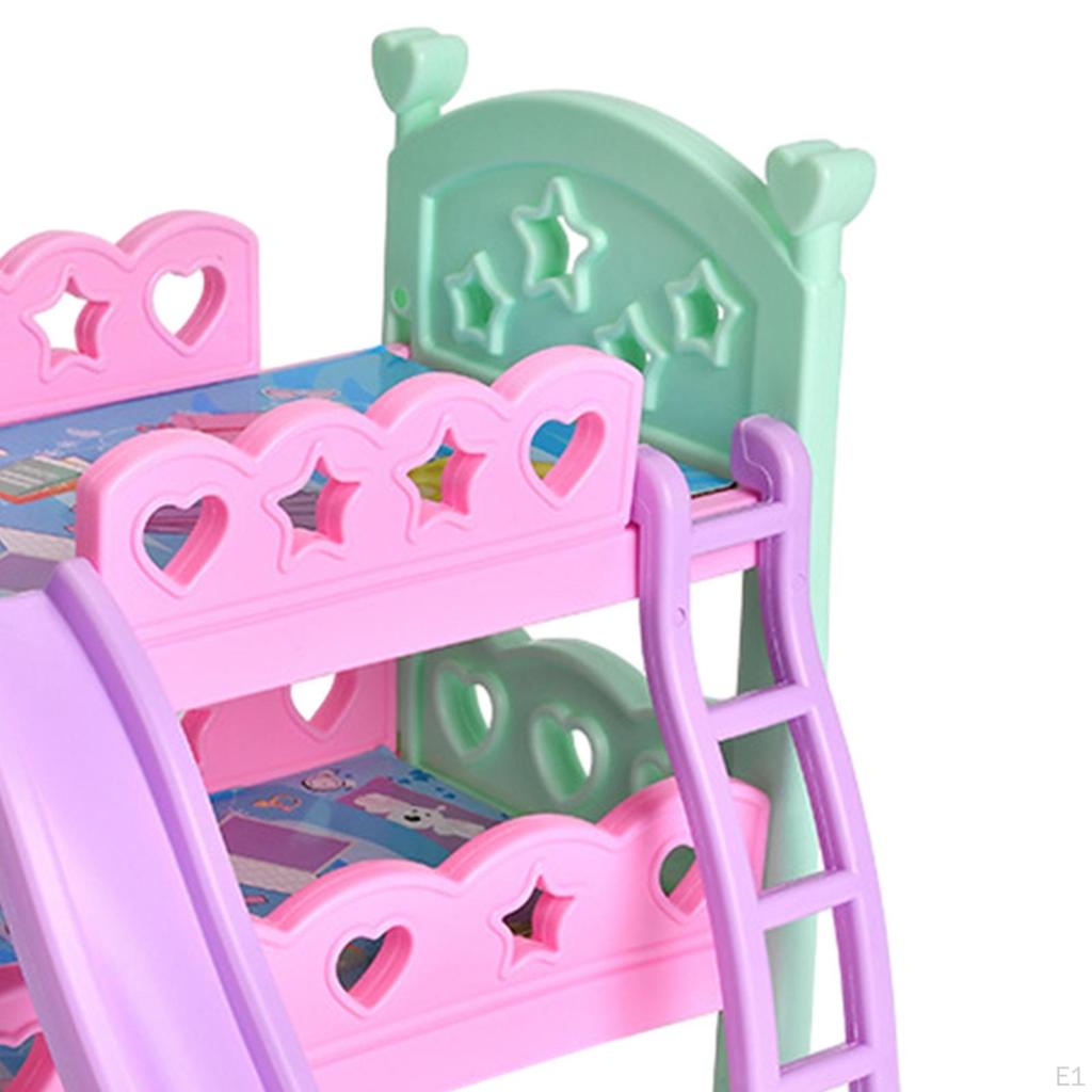 1/12 1/6 Dollhouse Miniature Model Bed Doll Accessories Decoration Toy Scenery Supplies