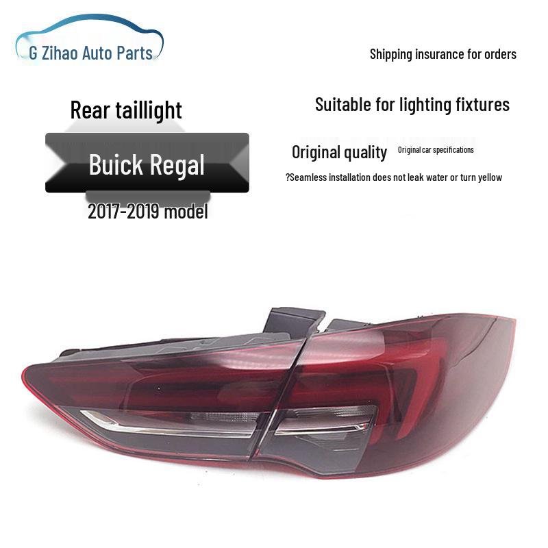 Compatible with 2017-2019 Buick Regal Rear Taillight Assembly: Brake, Reversing, and Anti-Collision Light
